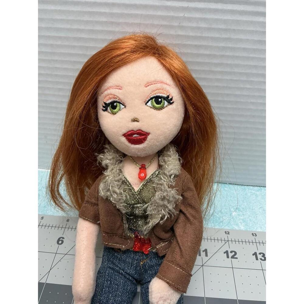 Ty‎ Girlz Dazzling Destiny 14" Plush Bratz Doll Red Hair Stuffed